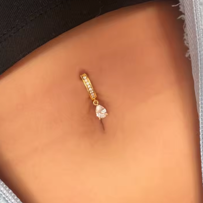 Charm-Clicker-Bauchnabelpiercing • Titan
