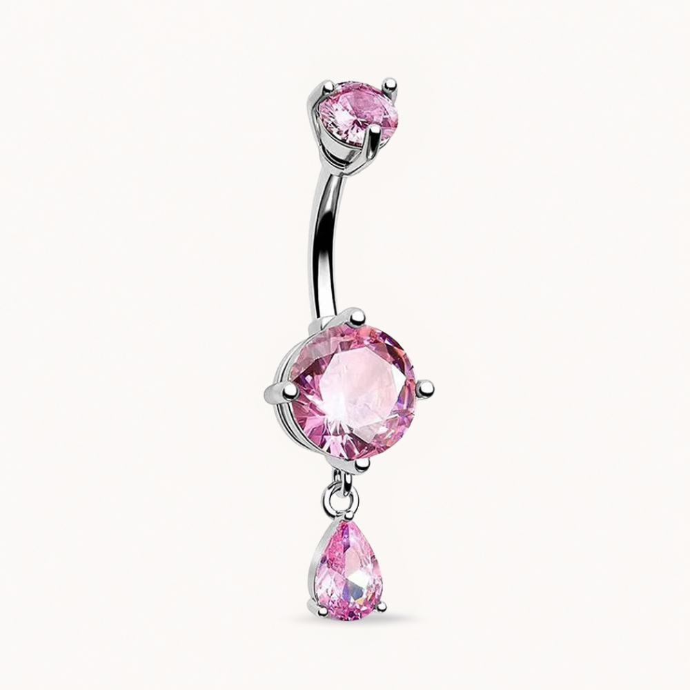 Elegantes Titan-Bauchnabelpiercing