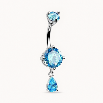 Elegantes Titan-Bauchnabelpiercing