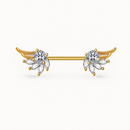 Angel-Brustwarzenpiercing • Titan • 2 Stk.