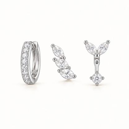 Marquise Elegance Ear Stack – Titan