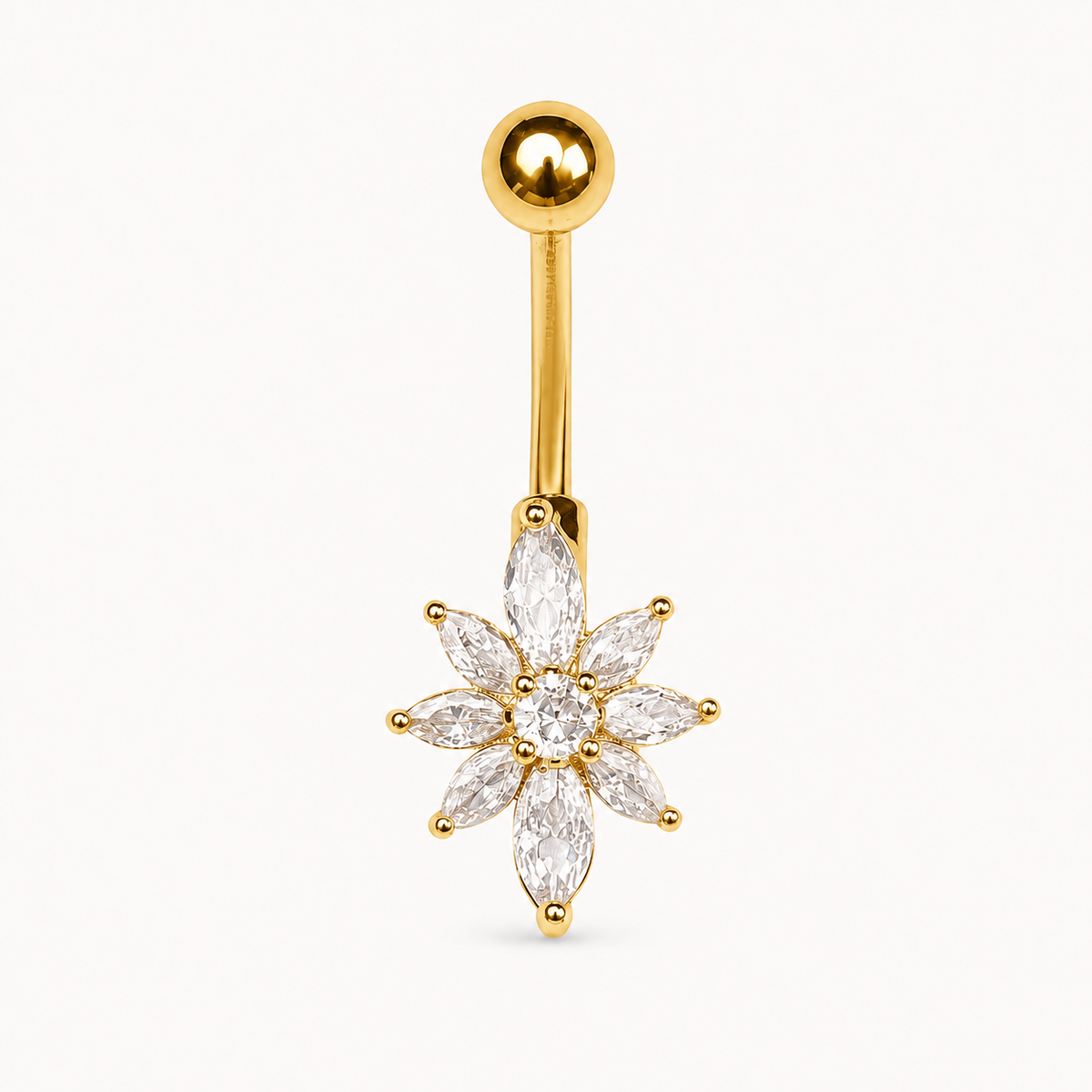 Stern Titan Bauchnabelpiercing