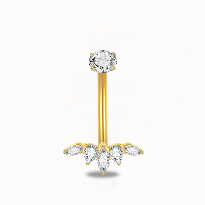 Elegantes Design Titan Bauchnabelpiercing