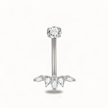 Elegantes Design Titan Bauchnabelpiercing