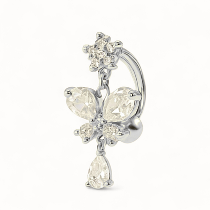Reverse-Butterfly-Bauchnabelpiercing • Titan