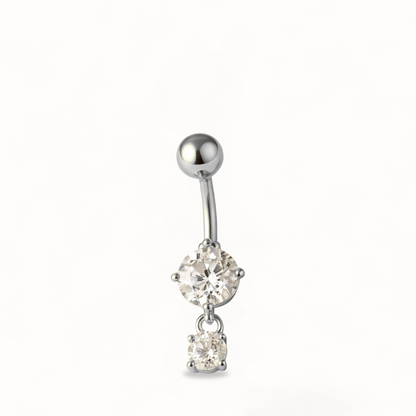 Hängendes Titan-Bauchnabelpiercing