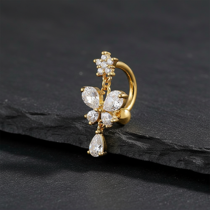 Reverse-Butterfly-Bauchnabelpiercing • Titan